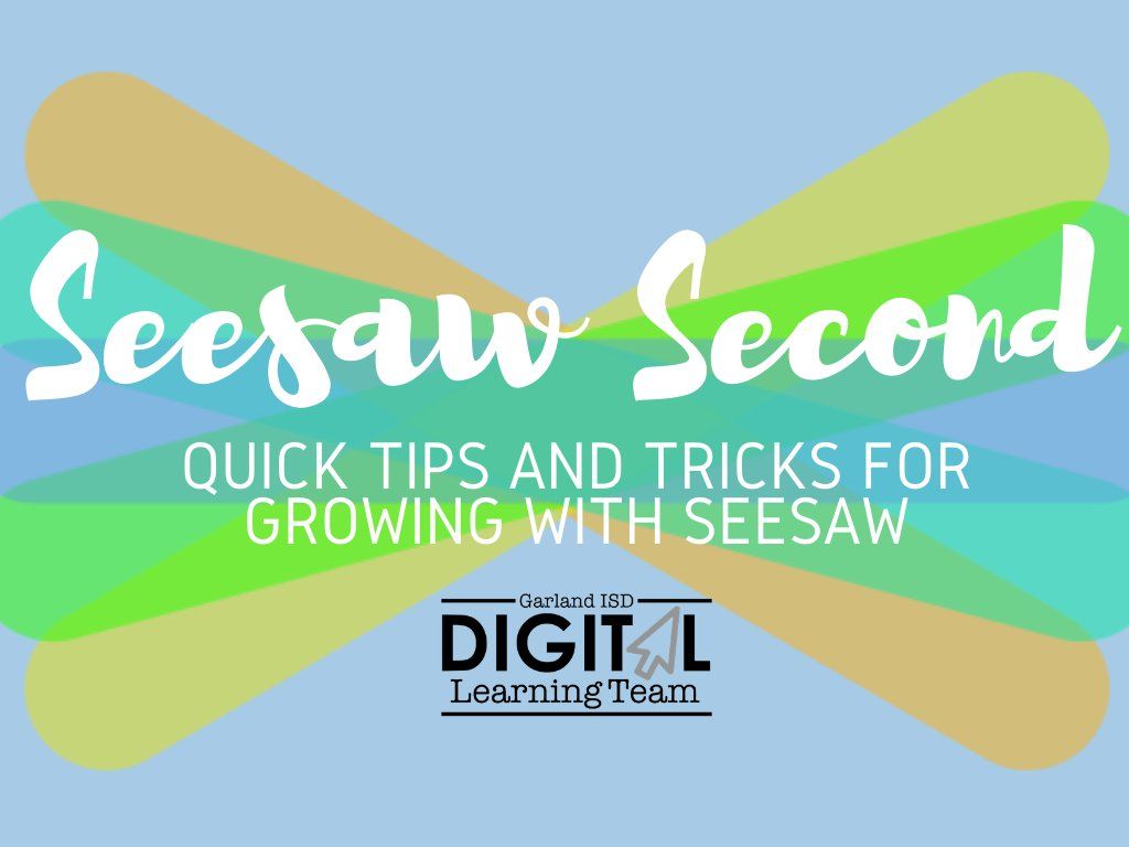 DigitalGISD's tweet image. Are you looking to boost your @Seesaw knowledge? Then "Seesaw Second" is for you! 
😎Check out these super short (less than 3 minute) tutorials to expand your toolbox today! Pssst..there are even click sheets!
 buff.ly/3AvK2Dz
#GISDlearning #GISDeffect