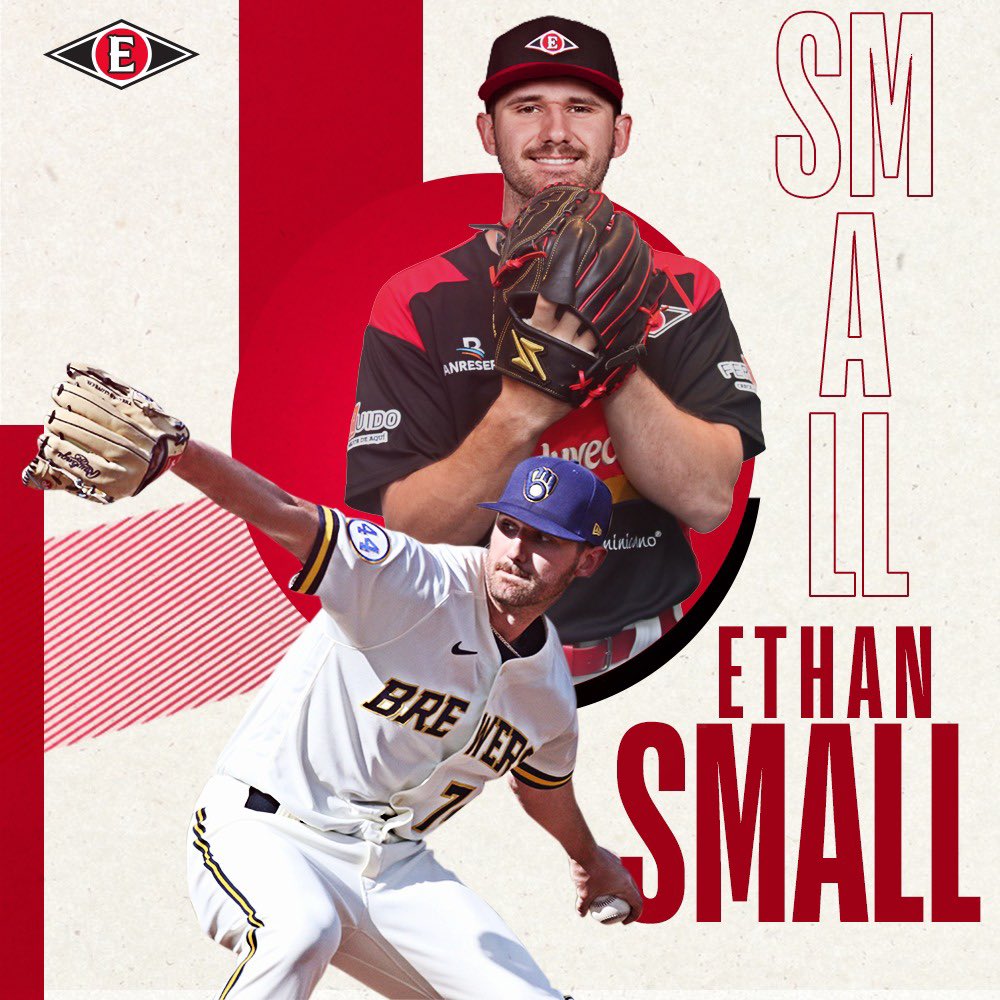 ๐๐ฌ๐๐จ๐ ๐ข๐๐จ ๐๐๐ฌ๐๐๐๐ฅ๐ฅ ๐๐ฅ๐ฎ๐ (@escogidobbclub) on Twitter photo Siguen llegando los refuerzos de nuestros Leones. ๐ฆ ยกLes presentamos al lanzador zurdo, Ethan Small! ๐ฅ #CentenarioRojo Siguen llegando los refuerzos de nuestros Leones. ๐ฆ ยกLes presentamos al lanzador zurdo, Ethan Small! ๐ฅ #CentenarioRojo