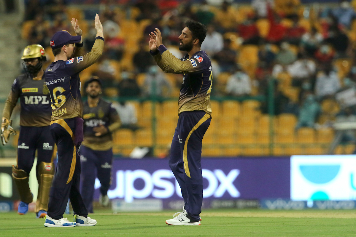 Varun who got 3 wickets was the star with the ball for KKR | RCB vs KKR | IPL 2021 | Sportz Point