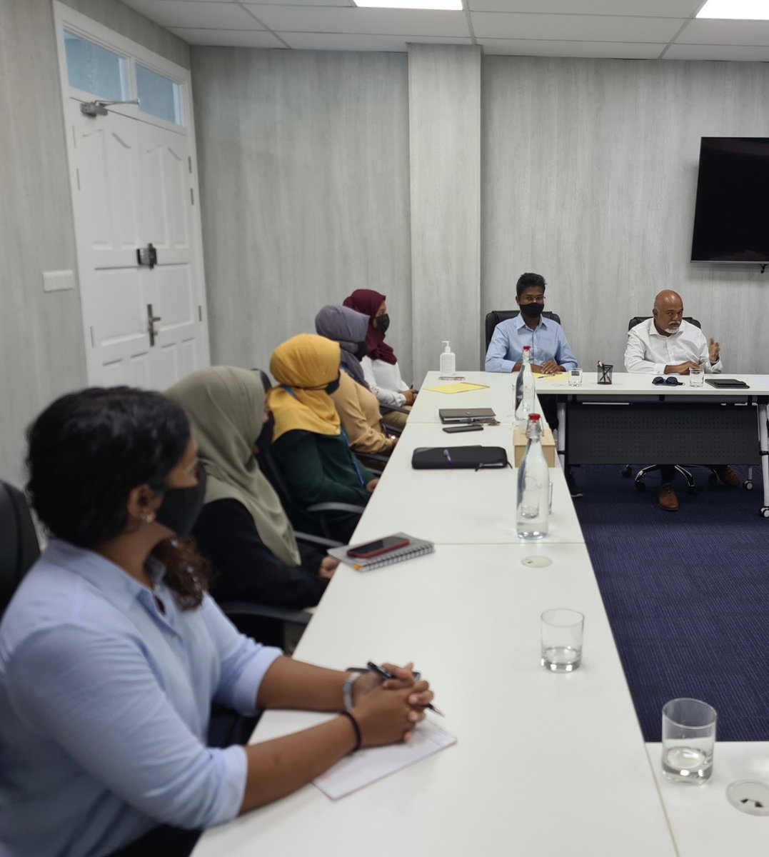 MIArbCentre's tweet photo. MIAC met with in-house counsels of companies today, to discuss MIAC’s arbitration services, ADR in Maldives and upcoming training opportunities. https://t.co/CSGLrtFULt