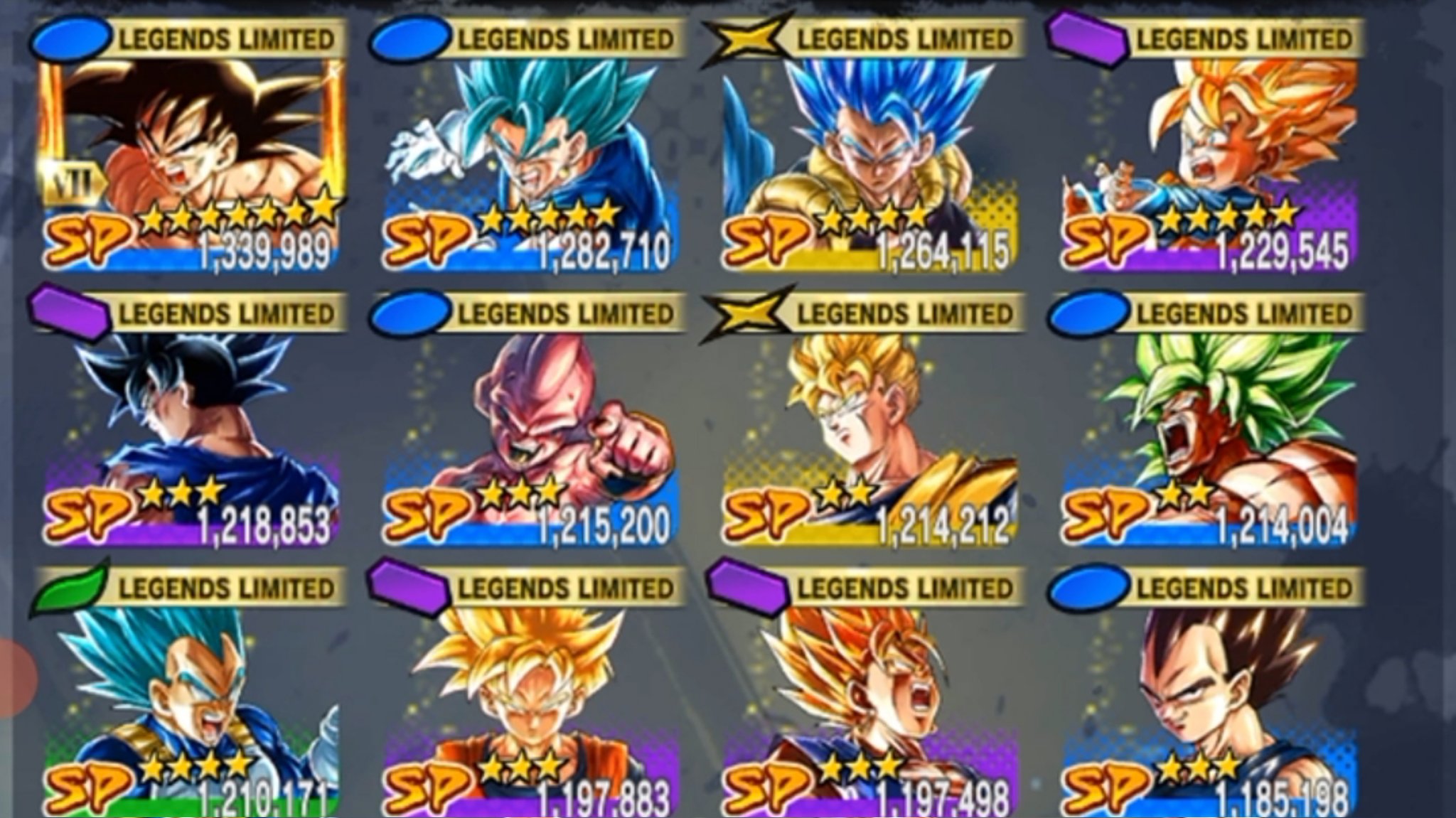 Dragon ball legends account