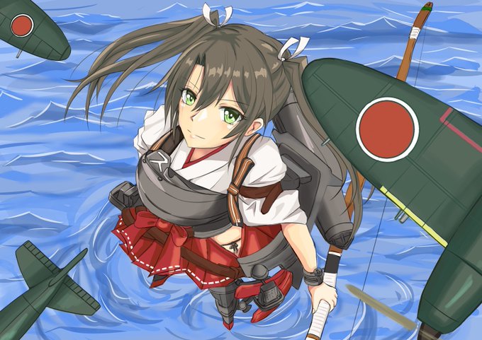 好きなんですよ、瑞鶴
この辺描き直したい

翔鶴型の艤装かっこいいんだよねぇ 