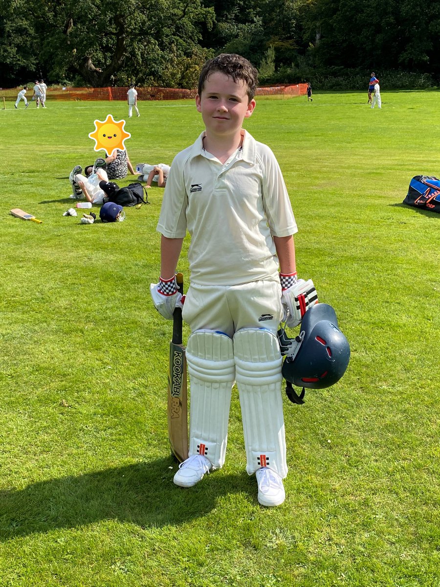 Da iawn Joshua who has been selected to participate in the Cricket Wales Pathway winter training programme for Under 10s.