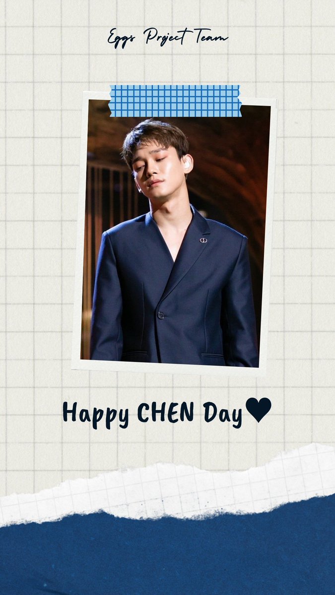eggsprjcteam's tweet photo. Happy Birthday to Our Main Vocalist, Kim JongDae!

HAPPY CHEN DAY

#종대야_가을의_은하수를_함께건너자
#HappySunshineDae
#HappyChenDay
#CHEN @weareoneEXO https://t.co/AK452gVbqT