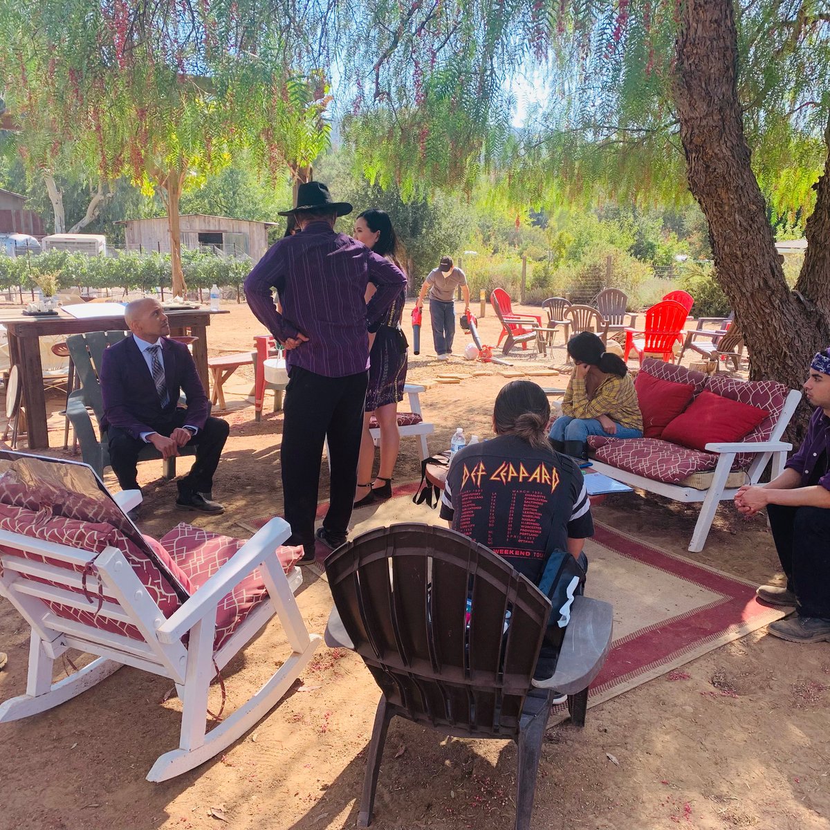 GINANEMO's tweet photo. Currently shooting my feature film CRUSH IT! Another day at the office. Grateful!🎉🎬🎈#film #gplanmedia #success #acting #hollywood #winning #indie #ginanemo https://t.co/vXSC7q9Q63