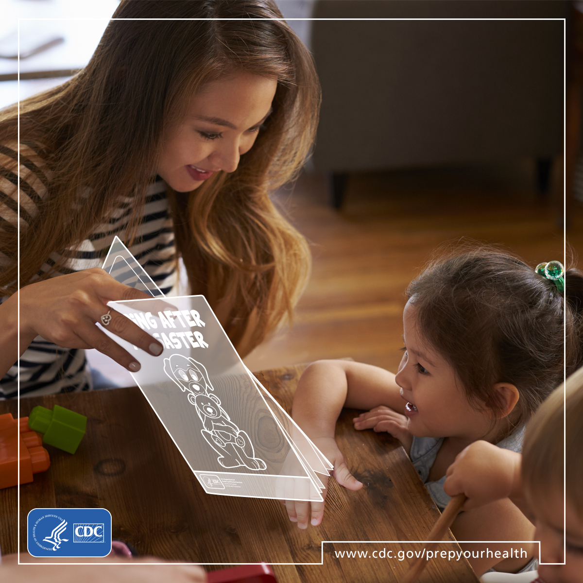Use age-appropriate language &amp; resources, like #ReadyWrigley activity books, to help you teach &amp; talk to your kids about #emergency preparedness &amp; planning. Download them here: bddy.me/3hKWxUP #PrepYourHealth #Inclusion4Health #NatlPrep