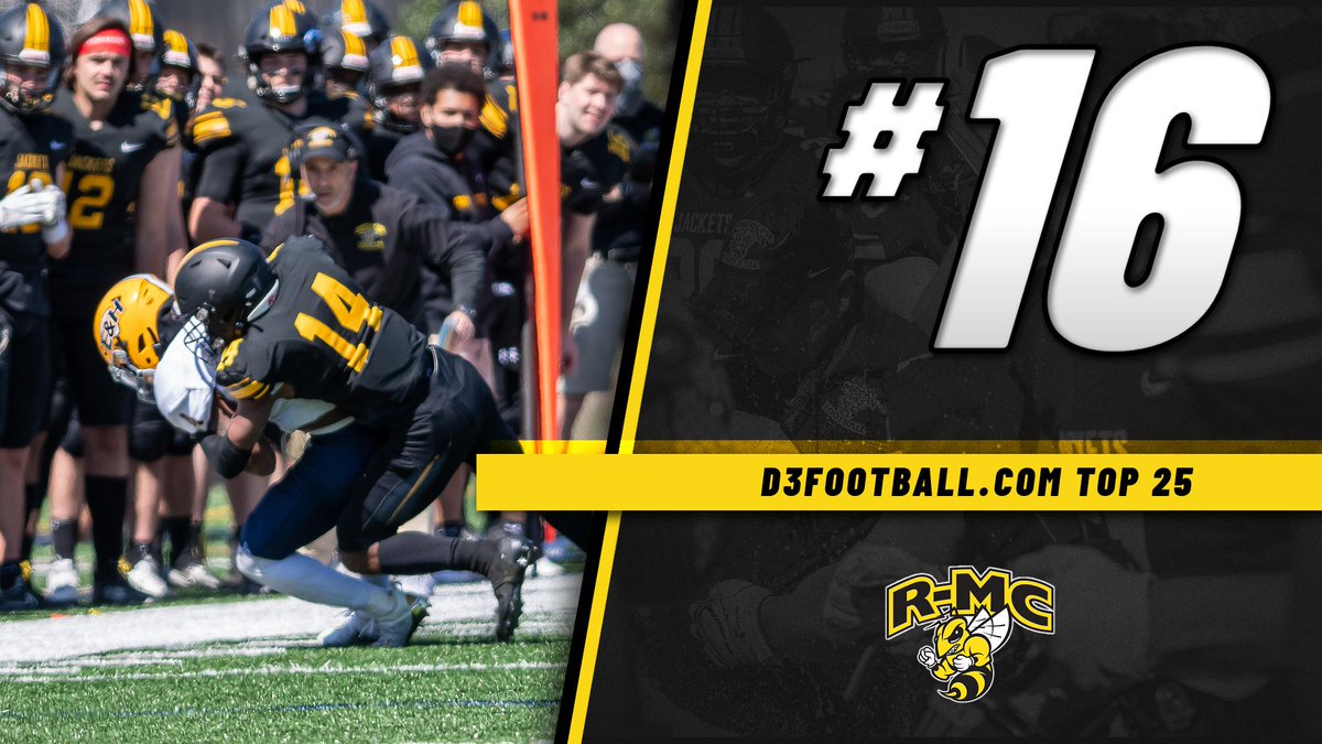 RMCathletics's tweet image. In latest @d3football poll, @RMCfootball up to #16. rmcathletics.com/sports/fball/2…