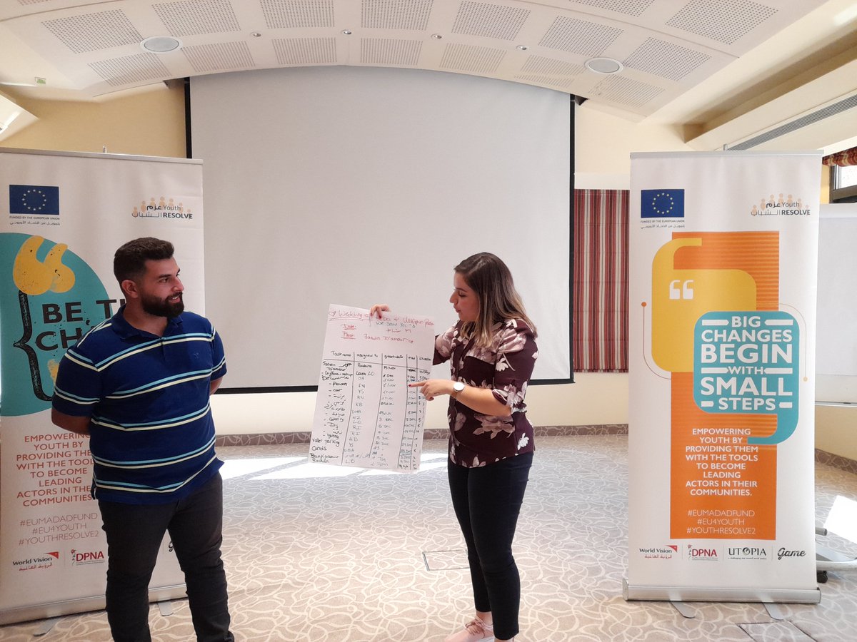 wvlebanon's tweet photo. The Youth Committees in Beirut attended this weekend training and coaching sessions with professionals who are helping them acquire the right skills in order to become active members in their communities.

#EU4Youth #YouthRESOLVE2 #EUMADADFund https://t.co/LKrcb7aenN