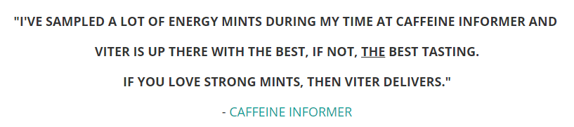 andrewbishup's tweet photo. If you haven't yet... Go Viter. These mints and gum are my favorites! Yummy! π
https://t.co/RXz1sRet15
#GoViter #Mints #Breath #Viter #caffeine https://t.co/tJ3eDrdPOs