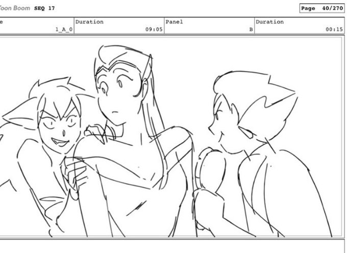 im so attached to these shots she can't take her eyes off catra 