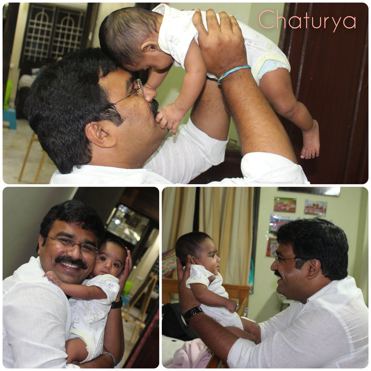 sriharinadh's tweet photo. Dad and Daughter time #memorableTime #chaturya #memories2021 https://t.co/46hpfdOCfH