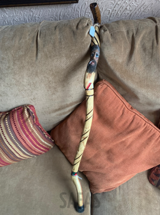 You would look good with this in your hand! Custom hand-carved canes by Paul Hurd. Place your bid today! saethnicartsociety.org/auctions/