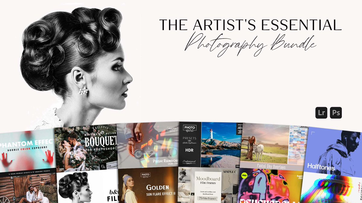 🌟大注目🌟NEWバンドル『The Artist’s Essential Photography Bundle』新登場！今ならなんと98％OFF！破格の$29で今すぐゲットするぺにっ！
bit.ly/3tT1bou
写真加工に欠かせない最新デザイン素材がまとめて揃う、見逃せないフォトグラフィーバンドルはこちら！