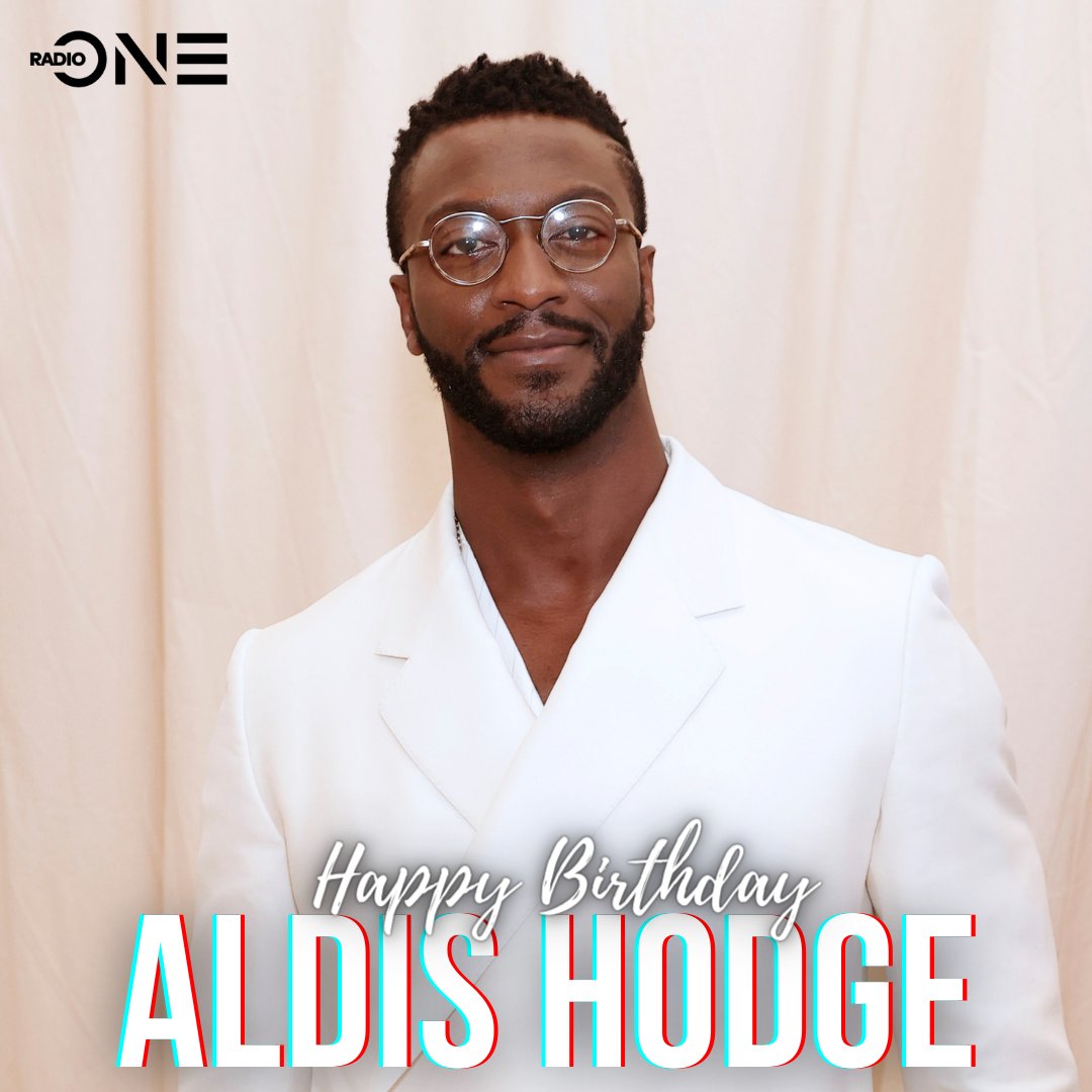 Happy birthday to actor Aldis Hodge!  