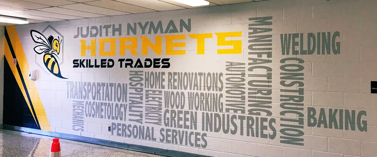 Mrs Kelman (@scollia77) on Twitter photo Thanks <a href="/illusionimages/">iLLUSiON iMAGES ltd.</a> who created this beautiful wall mural to showcase the trades offered at <a href="/JudithNymanSS/">Judith Nyman S.S.</a> <a href="/JNskilledtrades/">JNSS Regional Skilled Trades Program</a> <a href="/PeelSchools/">Peel District School Board</a> Thanks <a href="/illusionimages/">iLLUSiON iMAGES ltd.</a> who created this beautiful wall mural to showcase the trades offered at <a href="/JudithNymanSS/">Judith Nyman S.S.</a> <a href="/JNskilledtrades/">JNSS Regional Skilled Trades Program</a> <a href="/PeelSchools/">Peel District School Board</a>