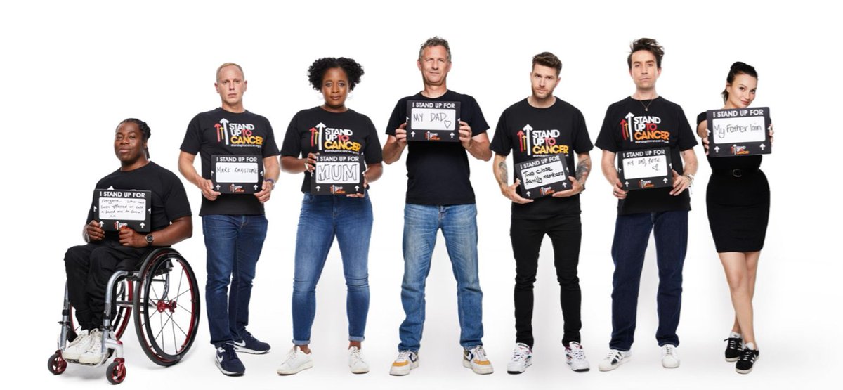 🚨 <a href="/SU2CUK/">Stand Up To Cancer UK</a> merch is now live on our online shop! 🚨 Stand Up to cancer and support our life-saving research. Get your merch now: bit.ly/3hABdBh