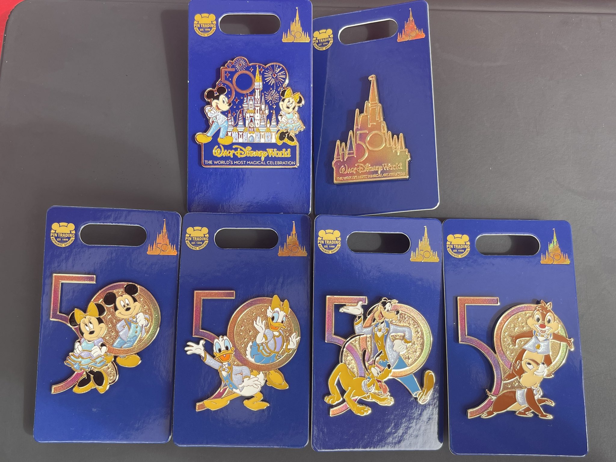 Walt Disney World 50th Anniversary EARidescent Pin & Patch Set - Disney  Pins Blog