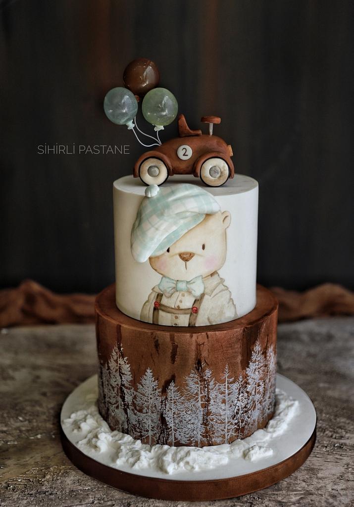 CakesDecor's tweet photo. Vintage Bear Cake by Sihirli Pastane
https://t.co/3Uvq6MZywB
#vintagecake #vintage #babyboycake #bearcakes #handpaintedcake https://t.co/BmGTF9SIJC