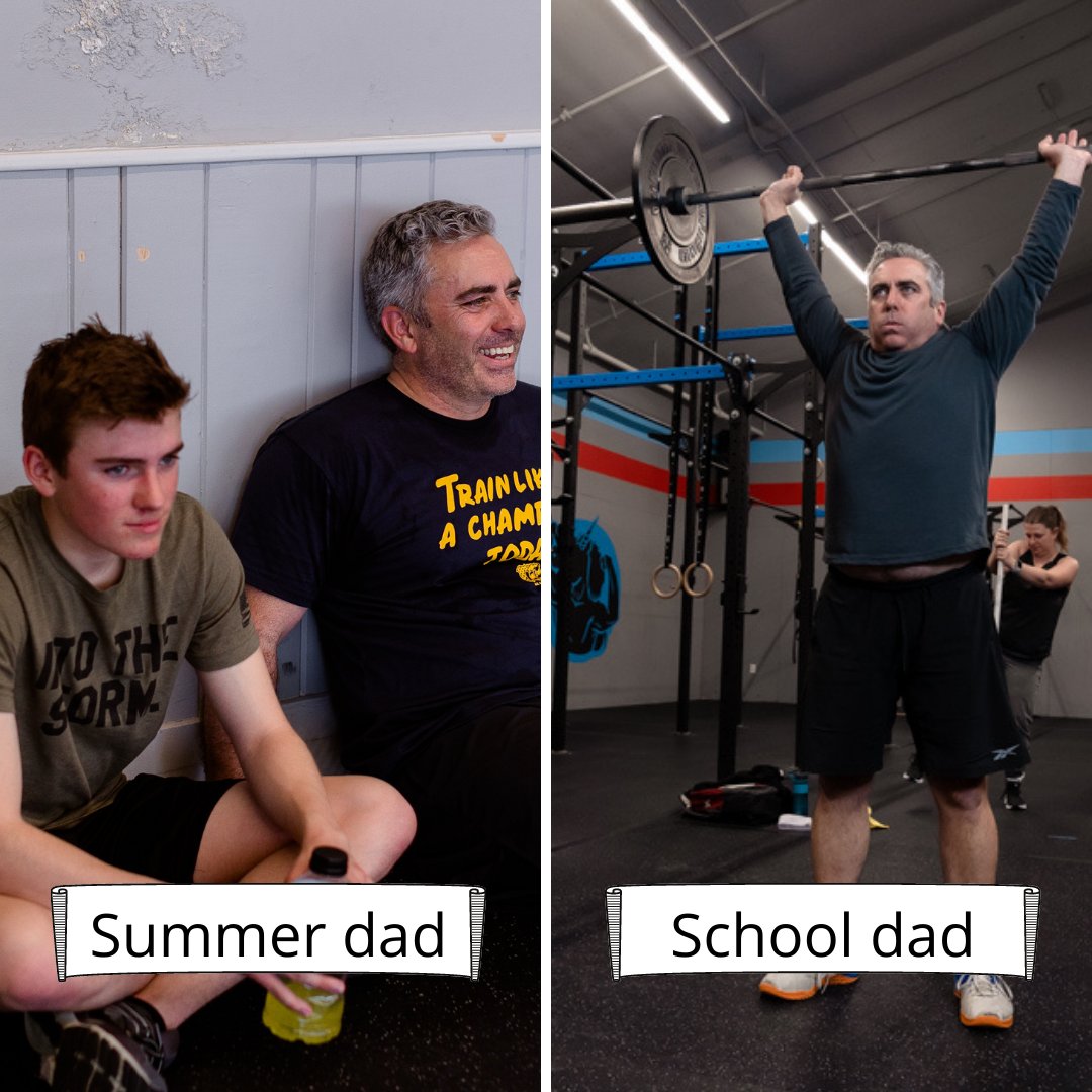 IcehouseFit's tweet photo. Dads - you've helped your kids find their potential.  Encouraging them to keep moving and improving.

Now it's your turn.  When your kids go back to school, get back to your fitness so you can keep moving and improving. https://t.co/0t5m2O2406