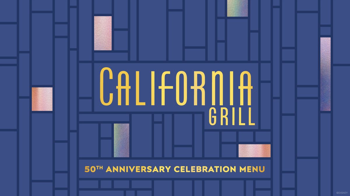 DisneyParks's tweet image. As part of “The World’s Most Magical Celebration” at @WaltDisneyWorld Resort, California Grill will offer a special limited-time menu with dishes inspired by past favorites as well as new market-fresh creations! Get all the details: bit.ly/3tX2W3S #DisneyWorld50