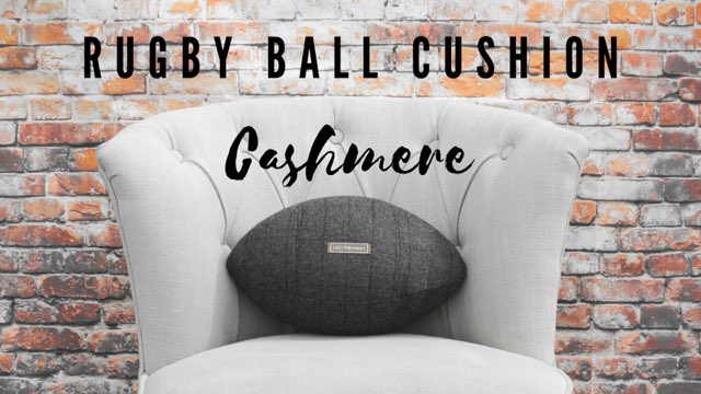 Living room rugby……in style!

Check out our Cashmere Rugby Ball Cushion - ‘Blackheath’. 🏉

Luxuriously soft cashmere and merino wool blend.

Laidback Luxury from Lazy Pheasant

lazypheasant.com

<a href="/Blackheath_1858/">BlackheathRugby</a> <a href="/rugbyunited/">#RugbyUnited</a> #rugby #rugbyunited