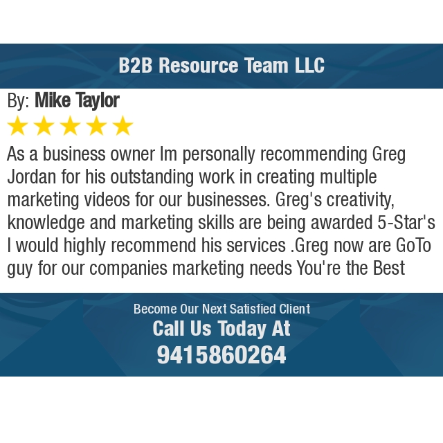 uplevellocal's tweet image. 5 Star: Mike T. "As a business owner Im personally recommending Greg Jordan for his outstanding work in creating multiple marketing..."