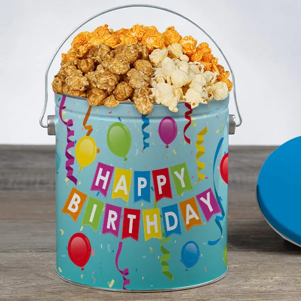 Happy Birthday Popcorn Tin

Inside our specially designed tin, your recipient will find an award-winning combination of handcrafted popcorn that's been carefully selected by you. 

gourmetgiftbaskets.com/Happy-Birthday…