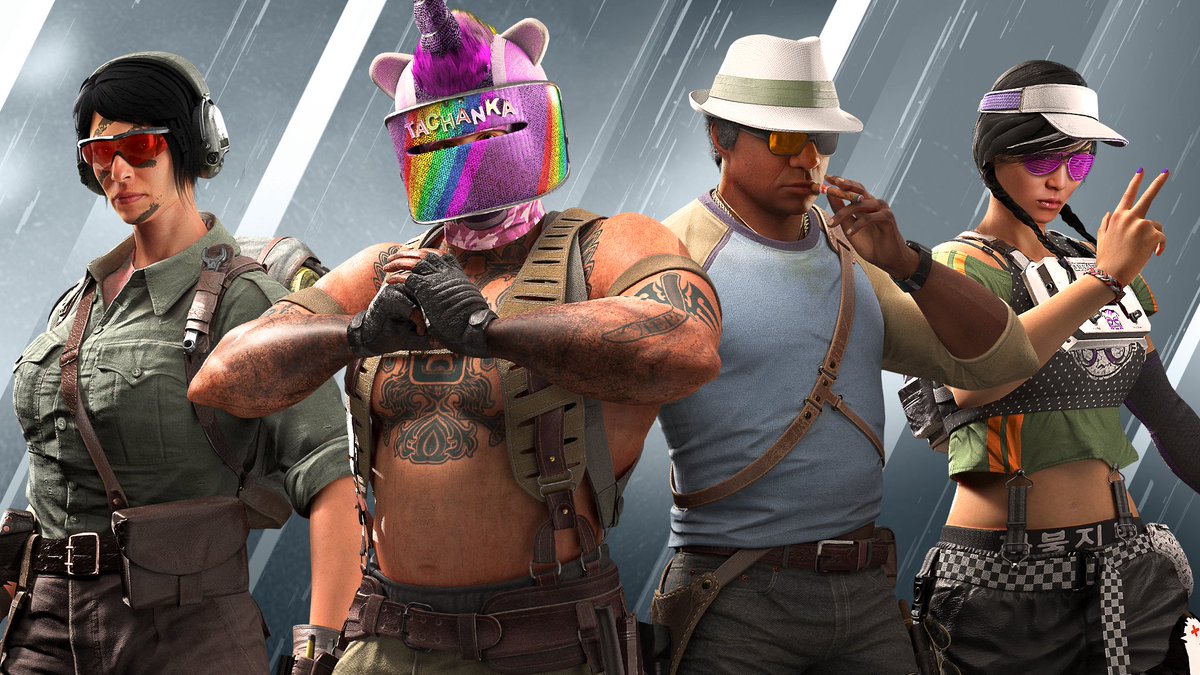 Rainbow6FR's tweet photo. Bientôt, il sera trop tard ! 🕒

Jusqu'à demain, profitez de -20% sur les skins Élite de Tachanka, Capitao, Dokkaebi et Mira 😎 https://t.co/XGsnNWHjg9