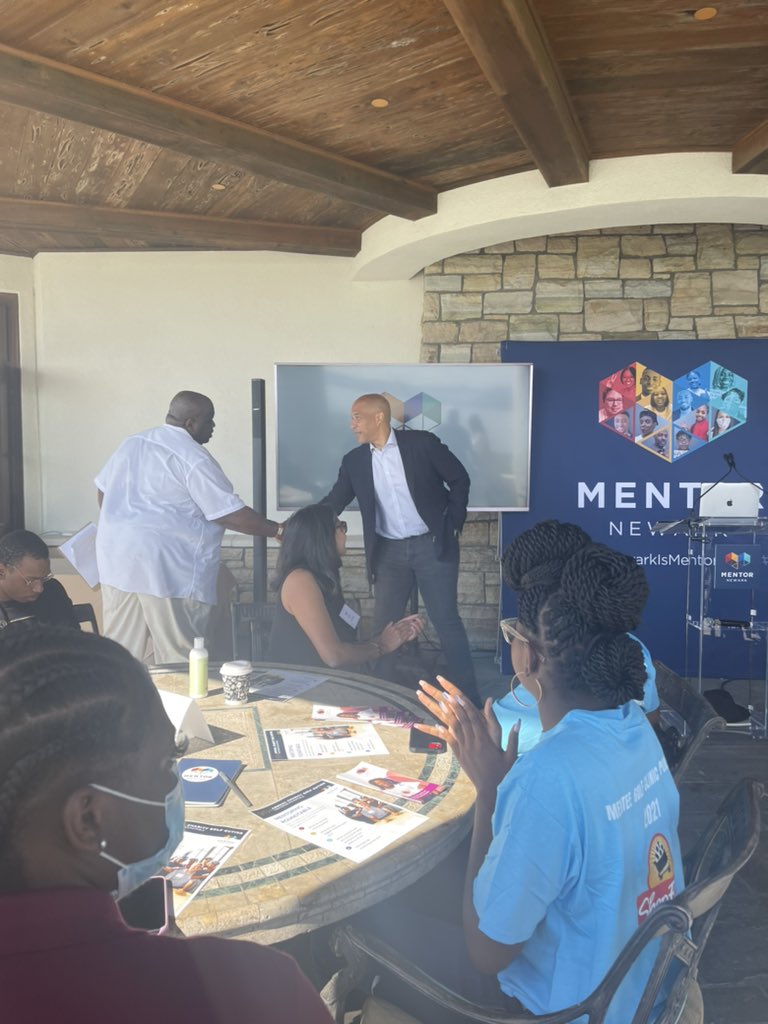 MENTOR Newark (@newarkmentoring) on Twitter photo Our executive director Thomas Owens with <a href="/CoryBooker/">Cory Booker</a> at the mentoring roundtable. #NewarkIsMentorCity Our executive director Thomas Owens with <a href="/CoryBooker/">Cory Booker</a> at the mentoring roundtable. #NewarkIsMentorCity