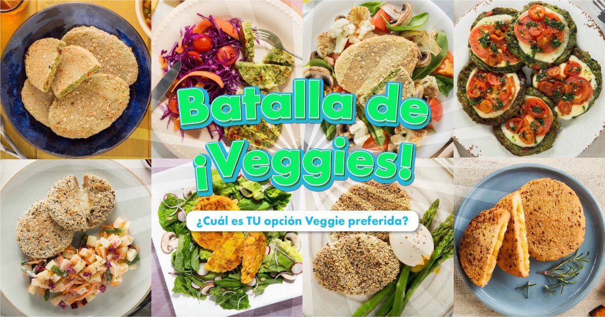 Difícil, difícil... 🤪 ¿Cuál es TU opción Veggie preferida? El nuestro es... ¡TODOS! 😝 #Frizata #LunesSinCarne