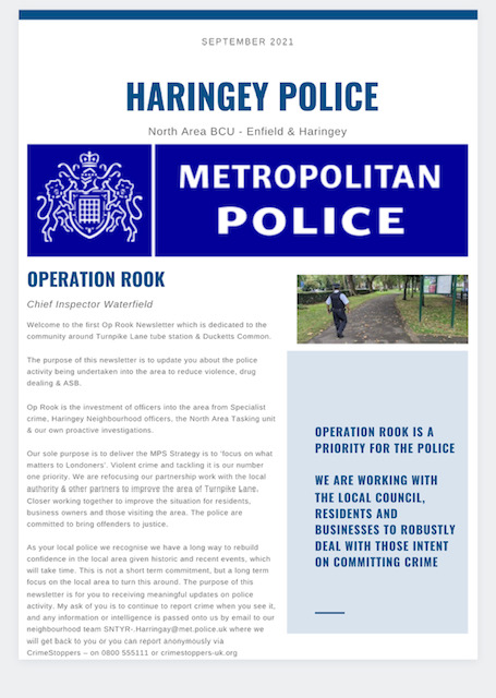 MPSHaringey's tweet photo. #OperationRook
We are targeting drug dealers and are determined to reduce violence, crime and antisocial behaviour in #DuckettsCommon and #TurnpikeLane
If you have information or intelligence email SNTYR-.Harringay@met.police.uk or anonymously via https://t.co/fTEzKPBDaO https://t.co/zSAo3eg9Ax