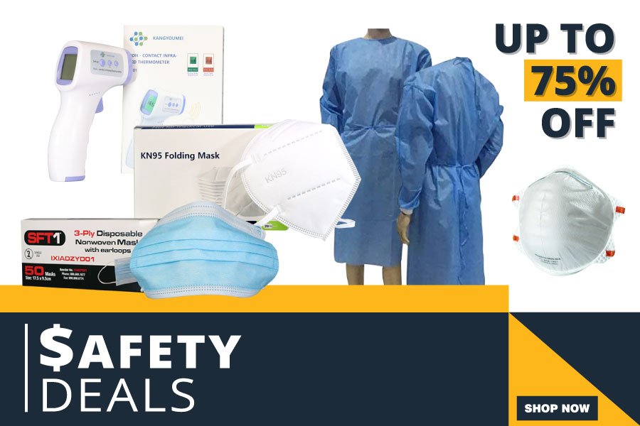 ORRSafety's tweet photo. Check out this week's #safetydeals on Sanitizers, Isolation Gowns, Thermometers and Masks #ppe https://t.co/uEqDyhDbw8 https://t.co/GbMJAAQmE3