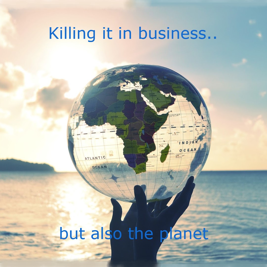Find out how to become a more sustainable business, so you can be both successful in the office and in doing your part for the planet! Click the link to learn more: hastaworld.com/killing-it-in-… #recycle #ecomonday #positiveimpact #green #environment #office #savetheplanet