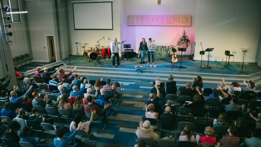 Really great to welcome and pray for Ben & Johanna Baker at our Sunday gathering on Sunday 🙏🏽 Ben will be joining the St John’s team as Associate Vicar. We’re so excited to see all the things that God is going to do through them - do say hi to them!