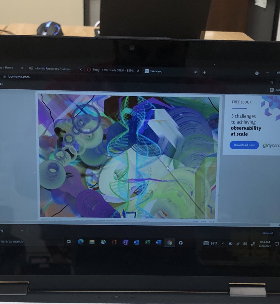 HHSTEM_JPerry's tweet photo. Celebrating #DotDay this week in STEM with some digital art tools, fraction circles, and unifix cubes. What can you create using dots? #STEMatHH #DotDay2021 @ckellyjenks https://t.co/DrF9XTPMGZ