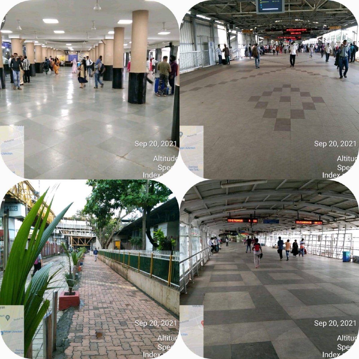 Kalyan station as a #SwachhStation. #SwachhPakhwara2021 #SwachhRail