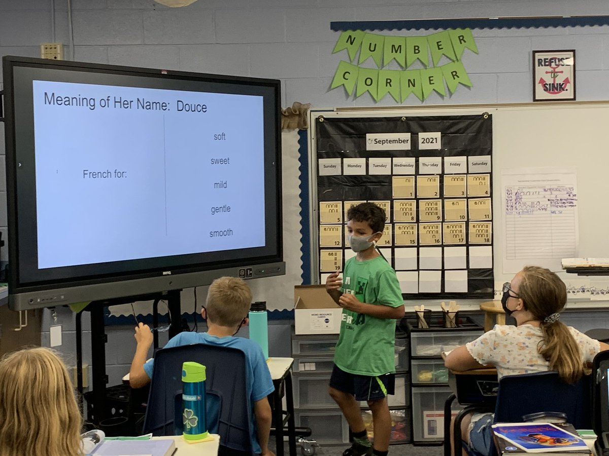 SundhInnovates's tweet photo. So proud of Mikias for making a presentation in his free time to teach us about his new pup! 🐶 #d70raptors #d70shinyapple #selfdirectedlearners https://t.co/5Zp4hjqJGq