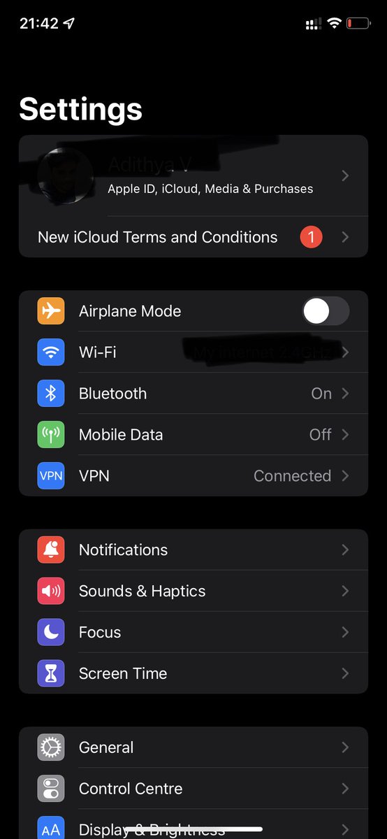 im_adithya_v's tweet image. #iOS15 New iCloud Terms and Conditions #iOS15RC