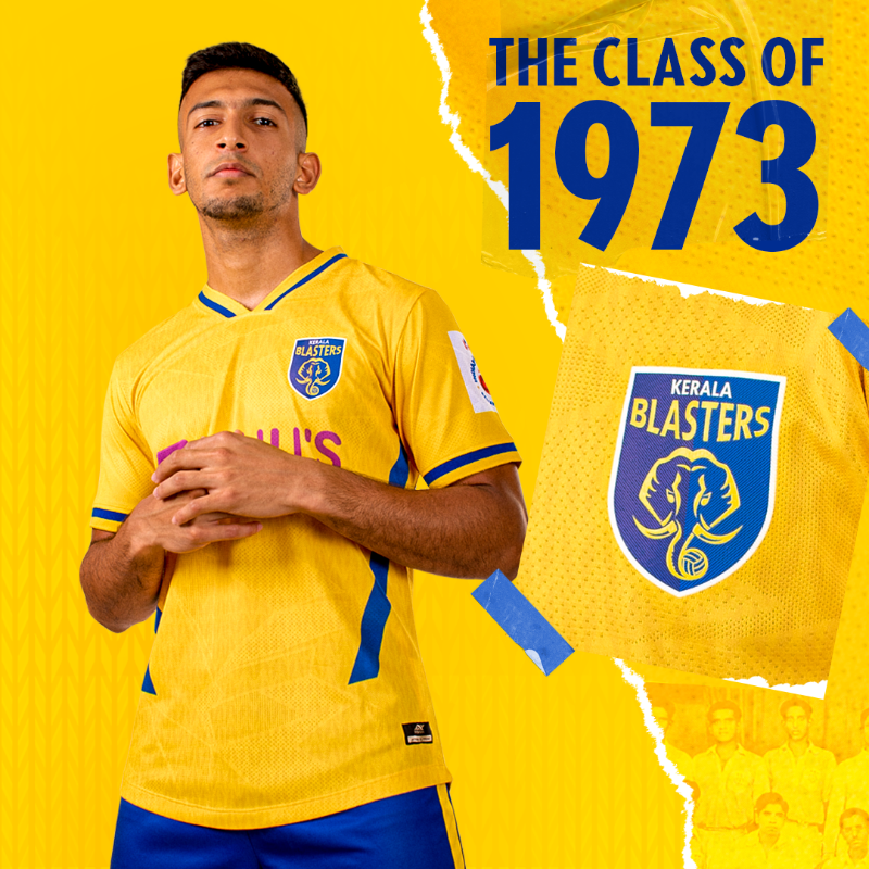 KeralaBlasters's tweet photo. For Kerala. For Our Pride. #ForOurLegends. 🏆
Shop our 2021/22 Home Kit now ⤵
@SIX5SIXSport #YennumYellow