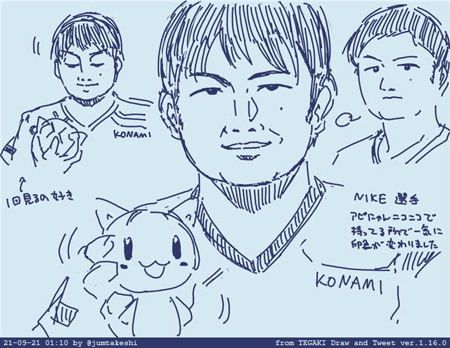 NIKE選手推しです APINA優勝目指して頑張って下さい #BPL絵 #tegaki_dt 