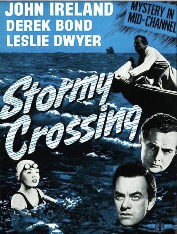 SaveRedlandLibr's tweet photo. 6:35pm TODAY on @TalkingPicsTV 

The 1958 #Mystery film🎥 “Stormy Crossing” (aka “Black Tide”) directed by #CMPenningtonRichards from a screenplay by Brock Williams and based on “Black Tide” by Sid Harris &amp; Lou Dyer

🌟#JohnIreland #DerekBond #LeslieDwyer #JoyWebster https://t.co/mE1SXYcO8O