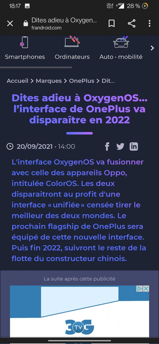 Mlmd59's tweet image. Plus de oxygènOS dans un 1 an #riponeplus
