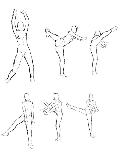 #今日の模写 昨日まで三連休だったことを今知る 