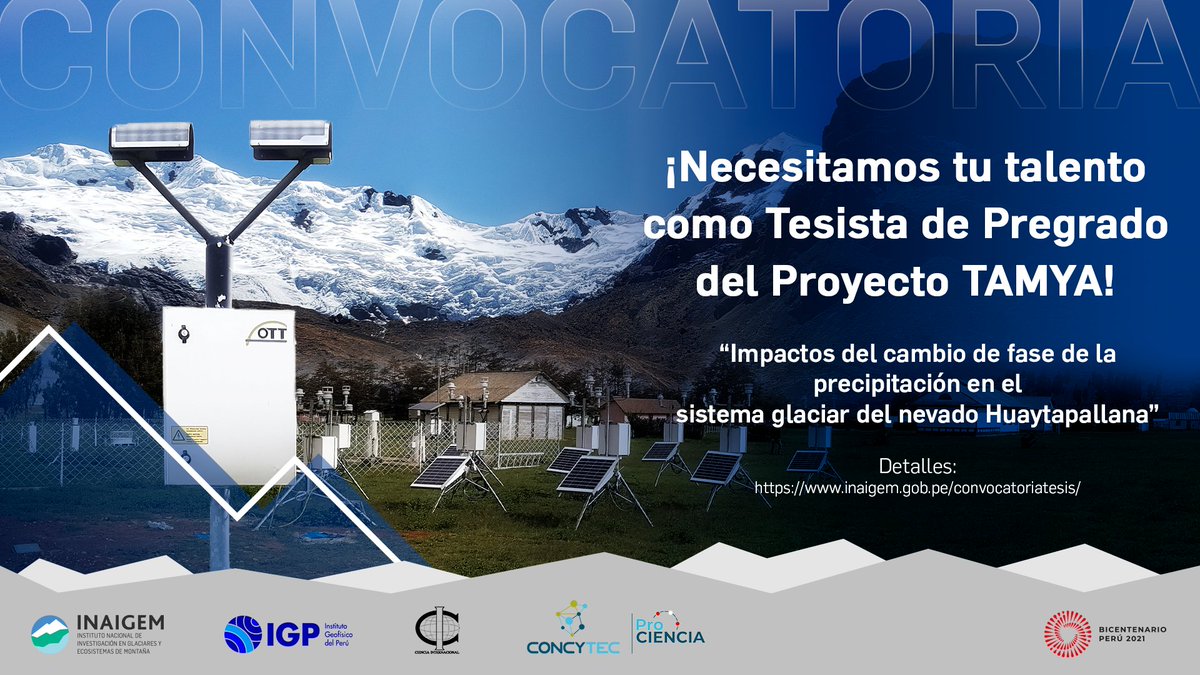 InaigemPeru's tweet photo. 👉¡Sé parte del nuestro equipo de investigación!
✍️Mayores informes en:https://t.co/X5EFCaPPqA https://t.co/1mbN92VkQn
