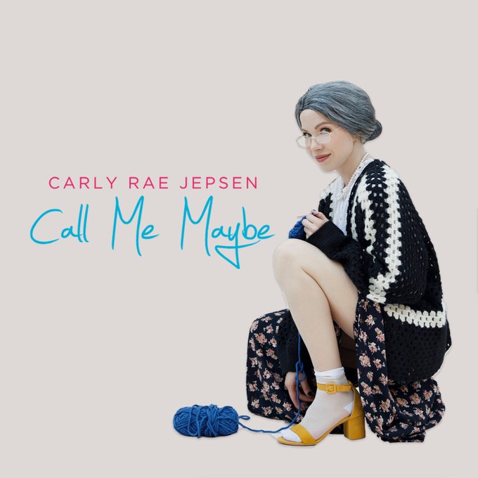Look Carly Rae Jepsen Marks 10 Years Of Call Me Maybe With Old Lady Transformation Inquirer Entertainment