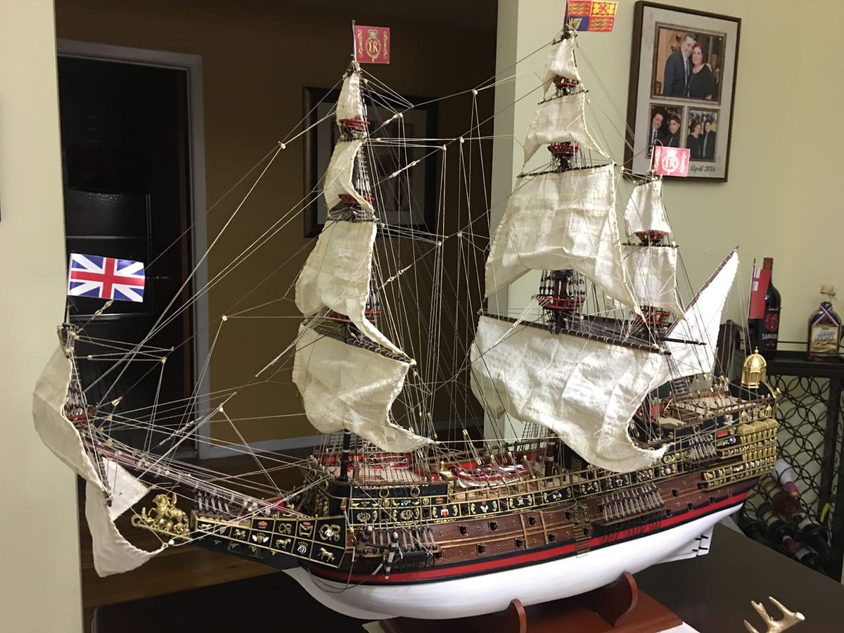 model_space's tweet photo. There's nothing like a beautifully finished model ship, and Domenico's is one of the best! Who else wants this ship in their home?

#modelspacecommunity #hobby #modelship #scalemodel #diy https://t.co/ss6RSNy5O3