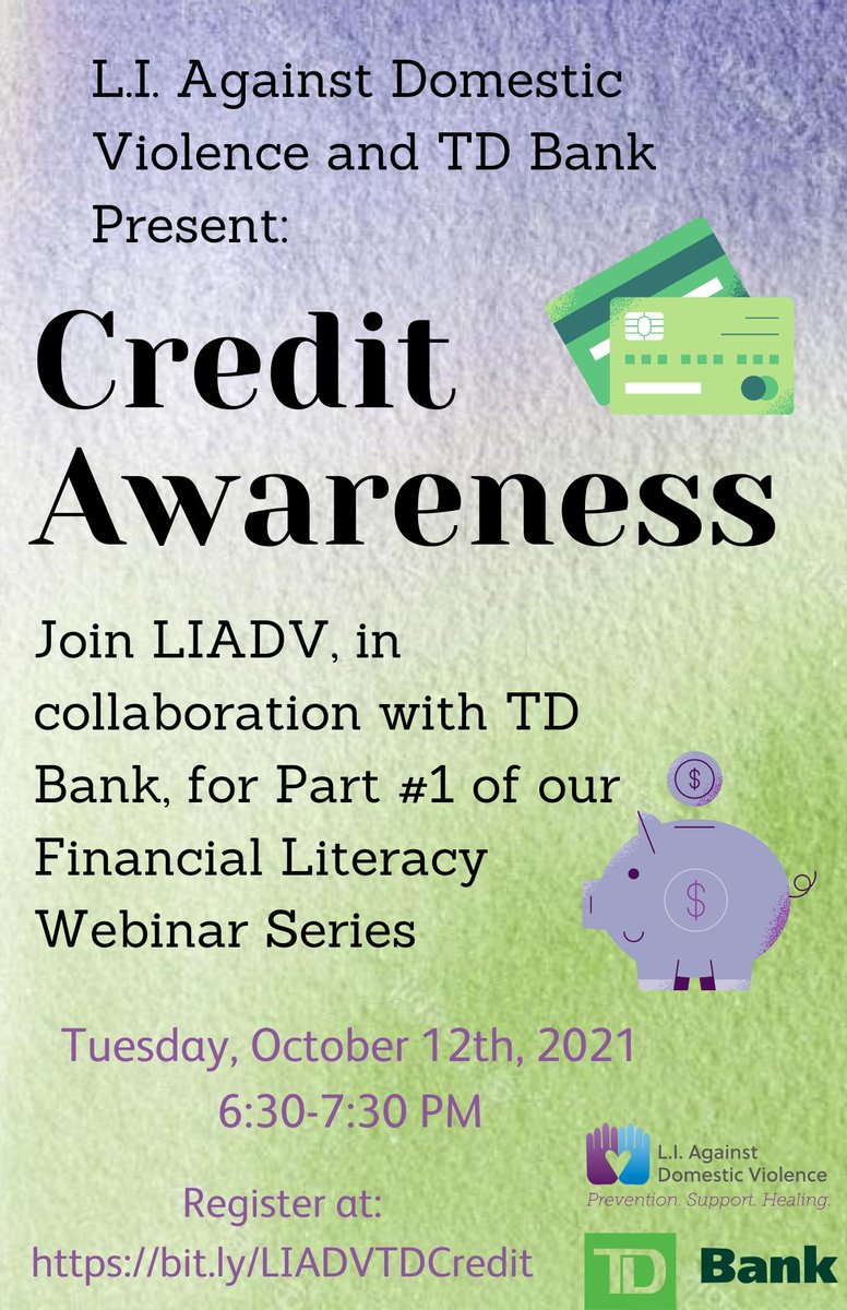 Join LIADV for part 1 of our collaborative webinar series with TD Bank! Register at bit.ly/LIADVTDCredit