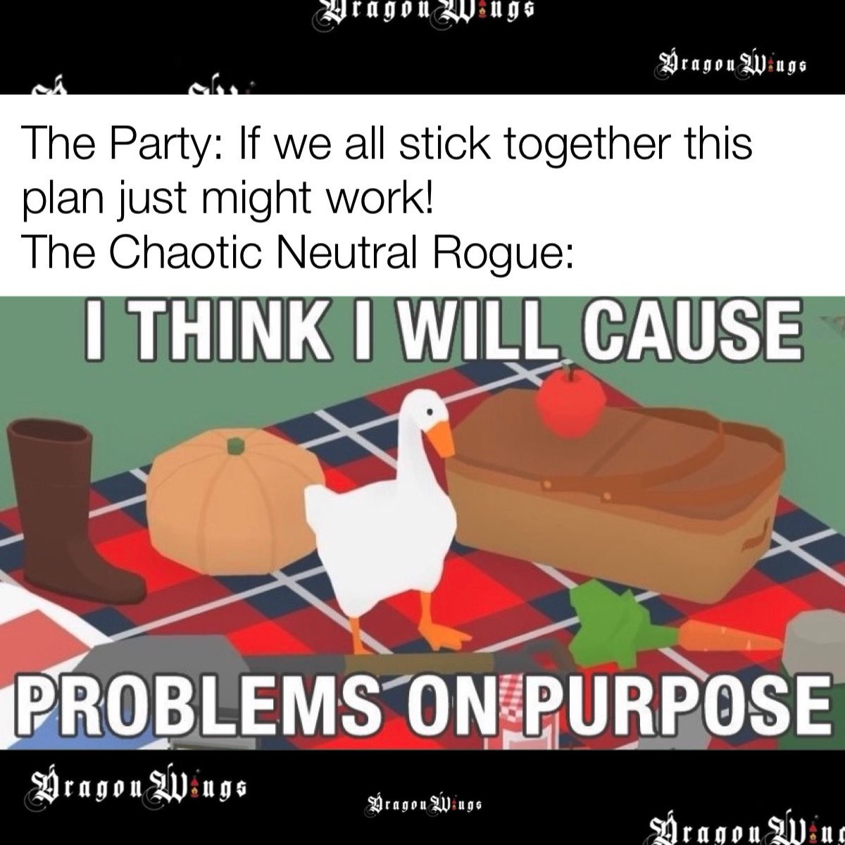 ⁣Rogues are gonna rogue…⁣
⁣
#dnd #dndmemes