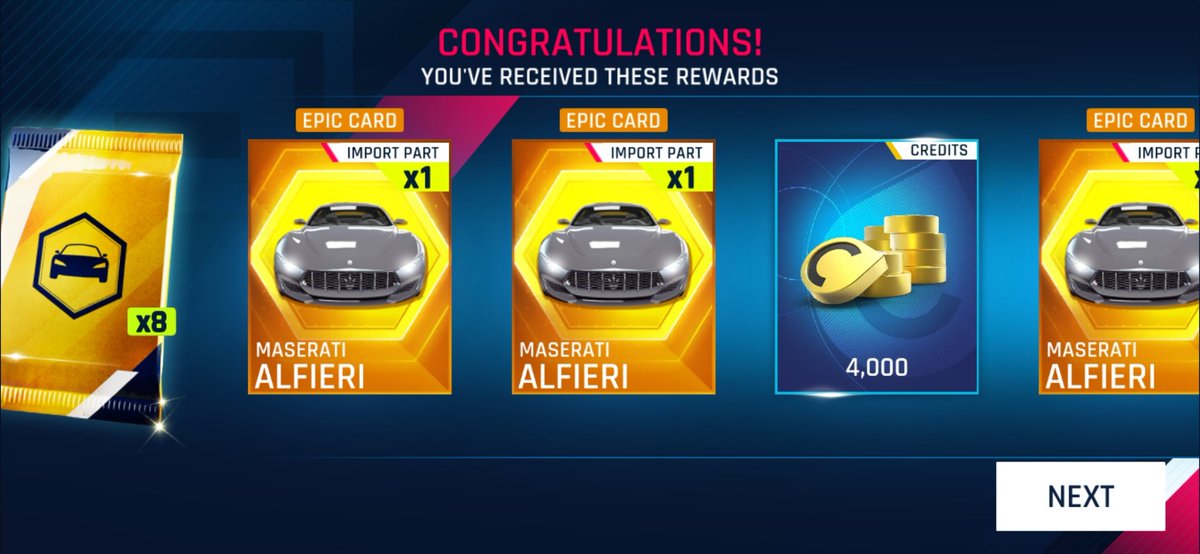 IchiroSkywalker's tweet photo. #Asphalt9Legends
I can gold max my #MaseratiAlfieri now!
#asphalt9 #racegame #gameloft #racing #game #screenshot https://t.co/NeLGLHHU2Z