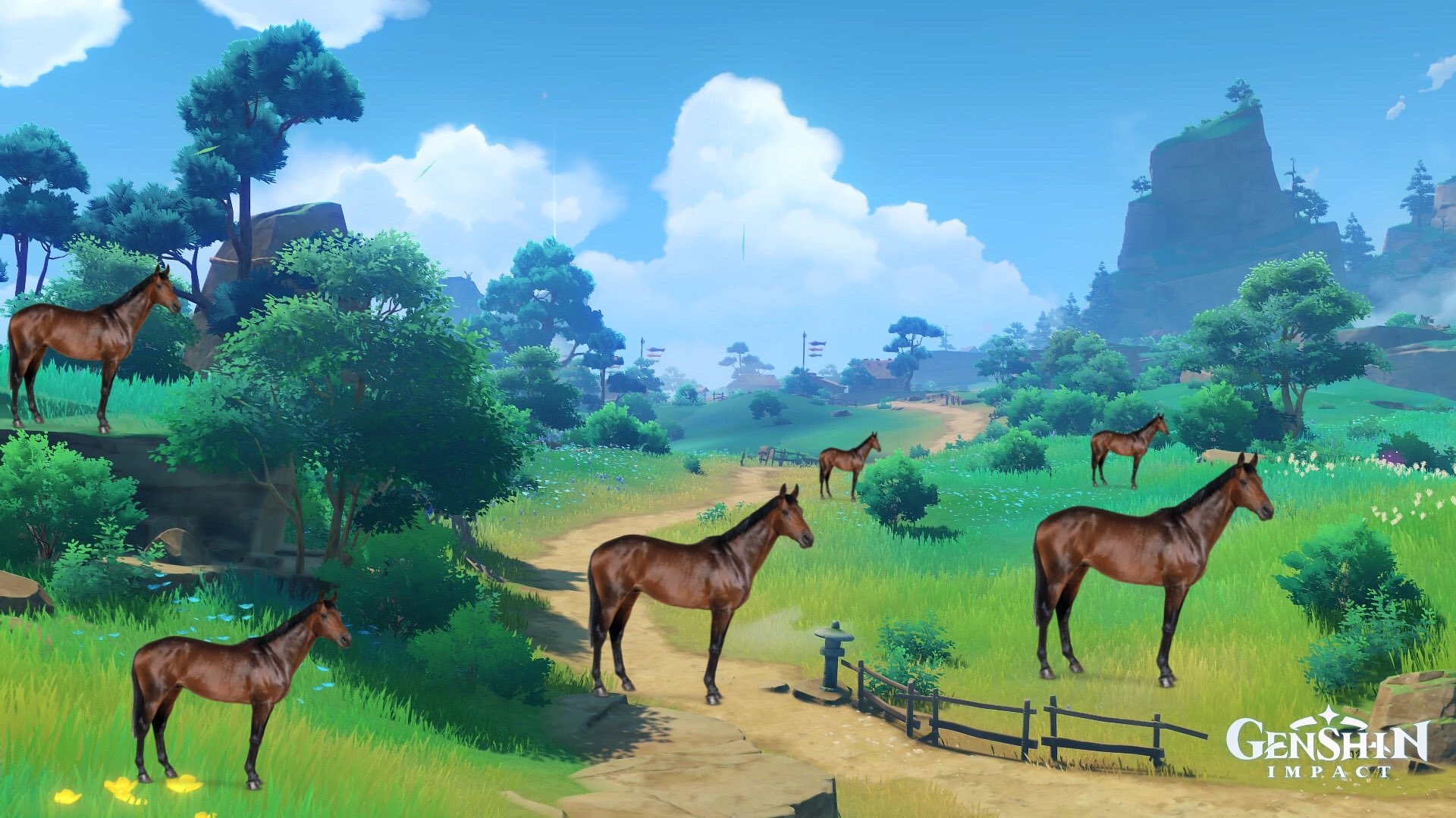wumpz🍂 on Twitter "putting horses in genshin impact because mihoyo